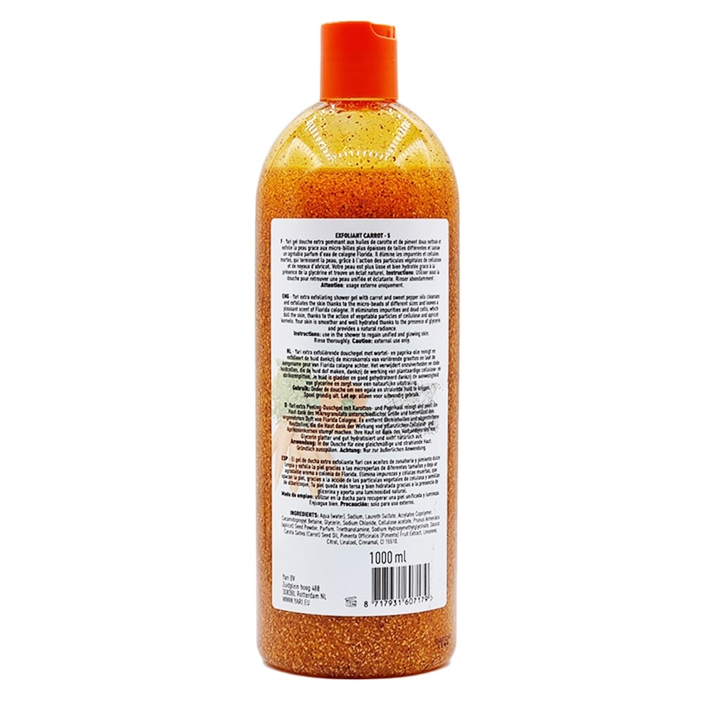 Yari Gel Exfoliant Carotte & Piment Doux